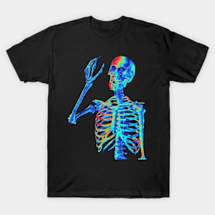 Gradient Skeleton T-Shirt